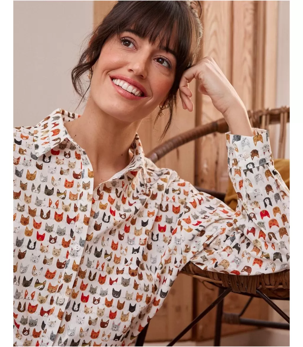 camisa_gatos_caterina_2.webp Polin et moi Camisa Gatos Caterina> BLUSAS Y CAMISAS