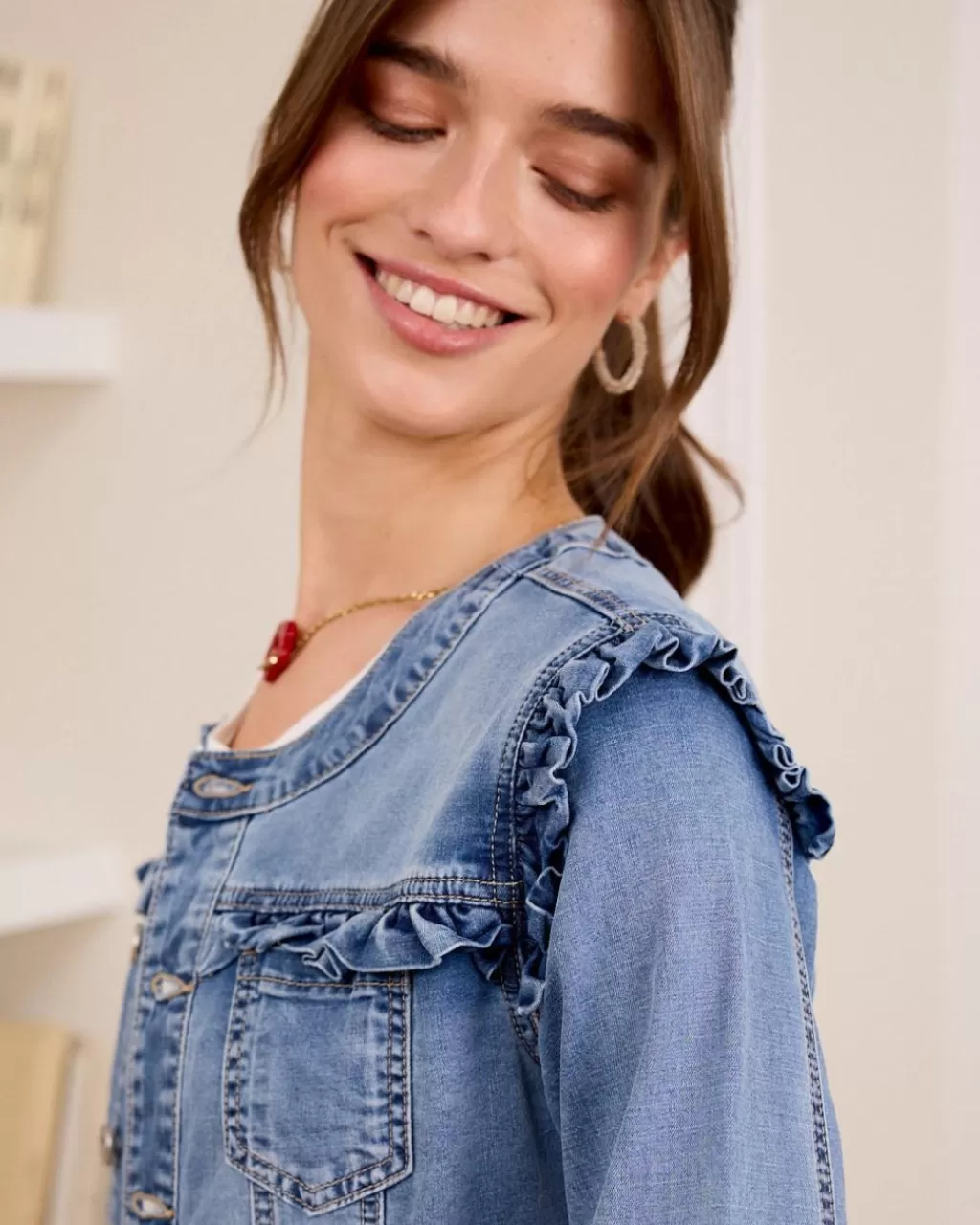 chaqueta_vaquera_demia_5.webp Polin et moi Chaqueta Vaquera Demia> BLAZERS Y CAZADORAS