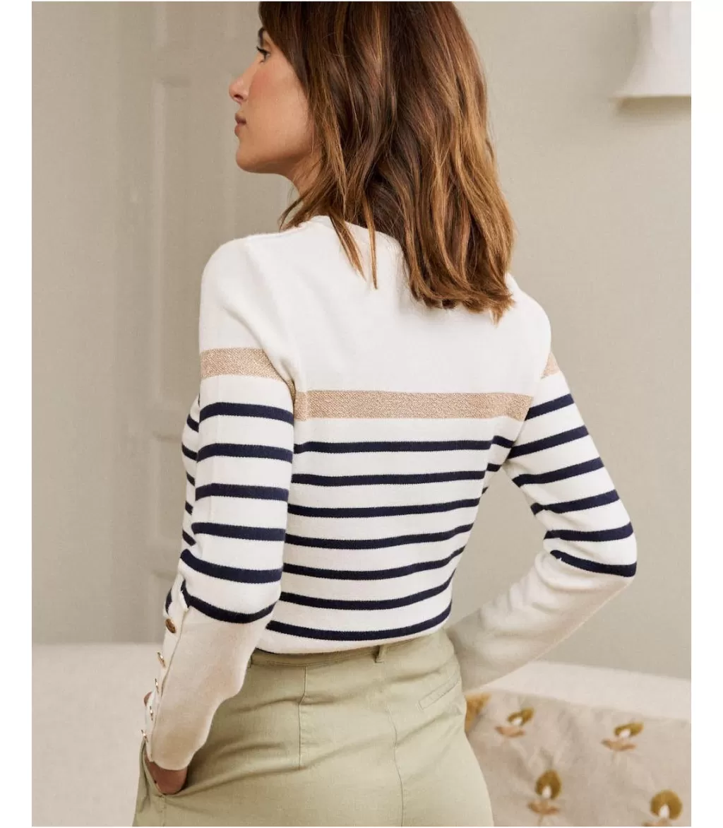 jersey_rayas_idana_2.webp Polin et moi Jersey Rayas Idana> CARDIGANS Y JERSEIS