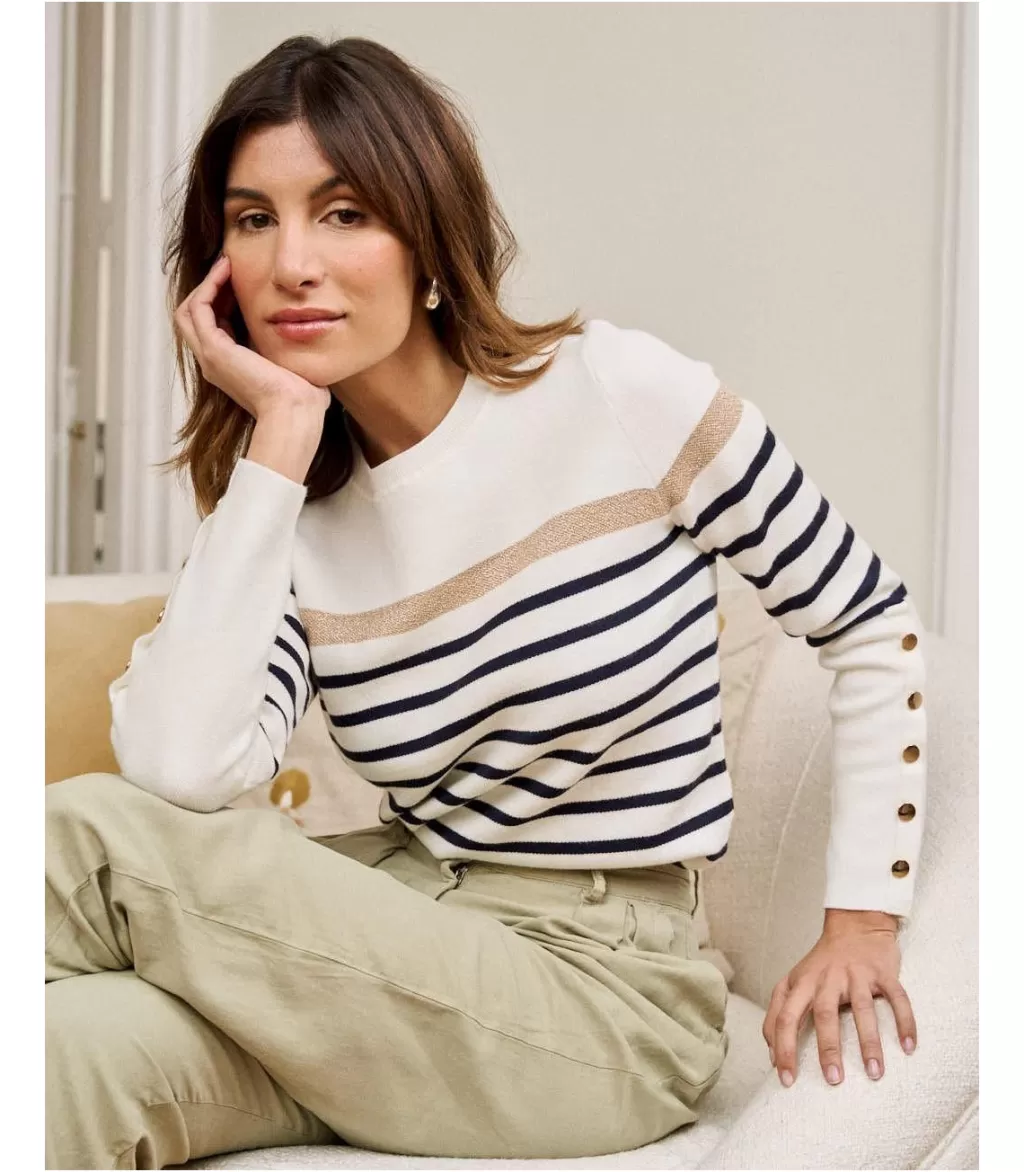 jersey_rayas_idana_4.webp Polin et moi Jersey Rayas Idana> CARDIGANS Y JERSEIS