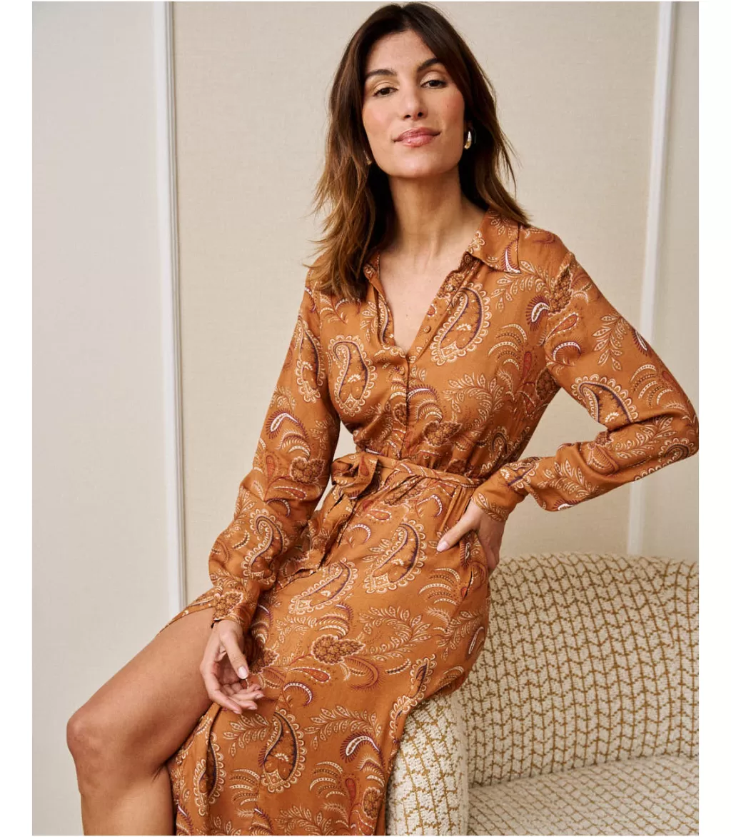 vestido_camisero_carmia_2.webp Polin et moi Vestido Camisero Carmiña> VESTIDOS Y MONOS