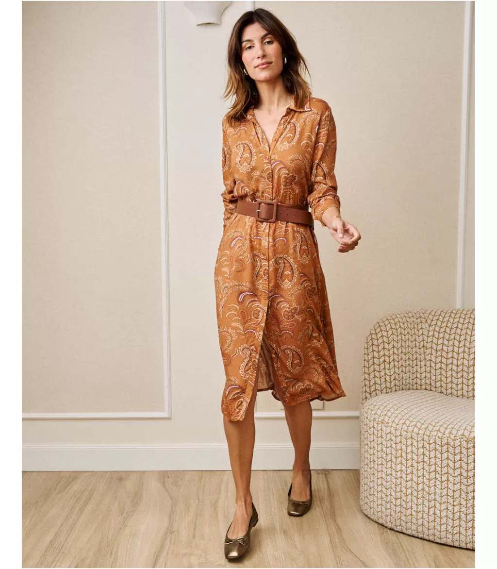 vestido_camisero_carmia_3.webp Polin et moi Vestido Camisero Carmiña> VESTIDOS Y MONOS